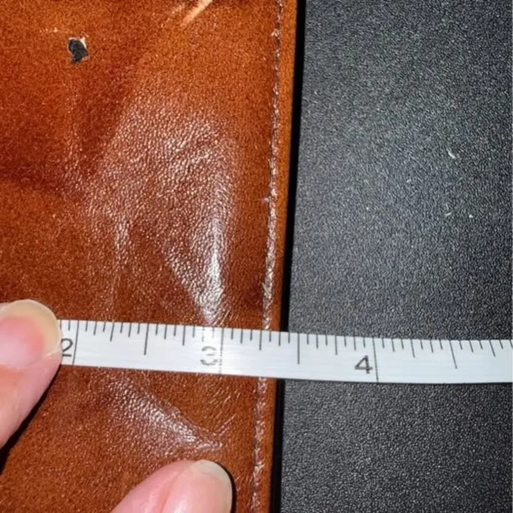 Vintage EK Leathergear Brown Heritage Cowhide Wallet | New Gentleman Billfold